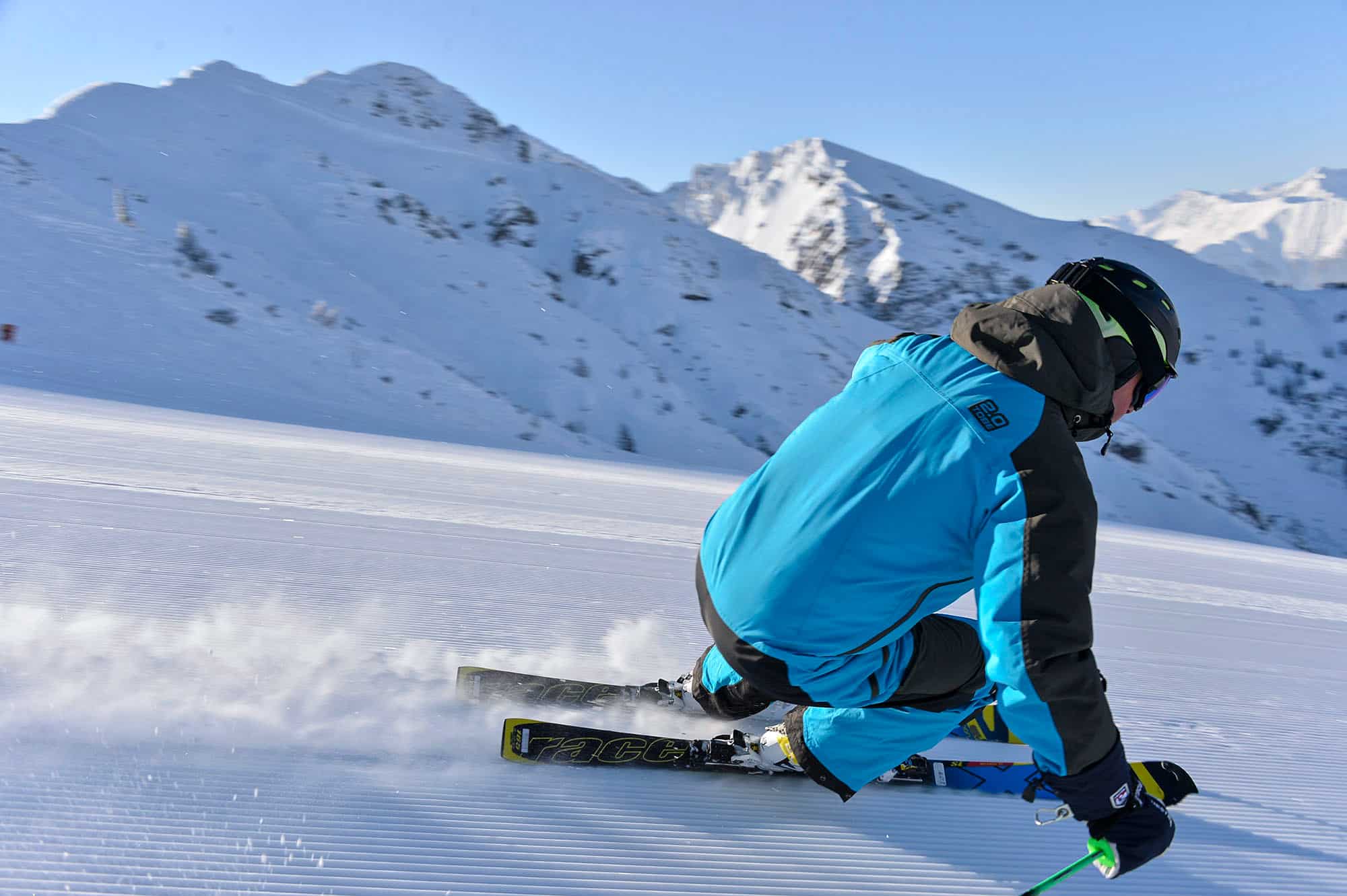 Ski instructor training program BASI exam Hintertux Glacier technical